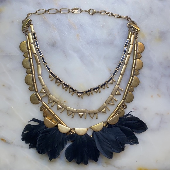 Stella & Dot 5-way Necklace in Royal and Black - Picture 1 of 4